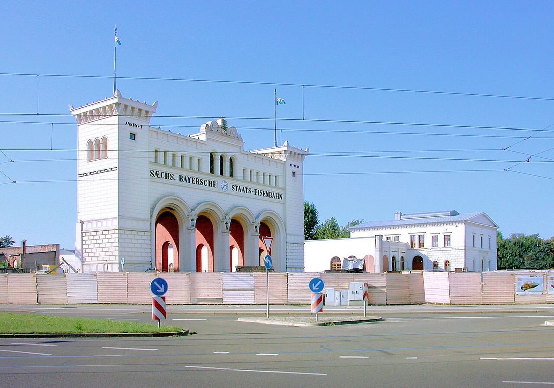 Der Bayerische Bahnhof in Leipzig
