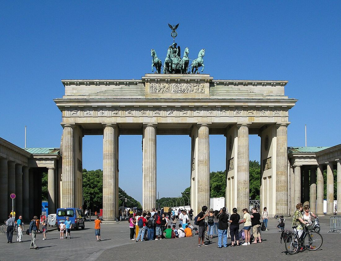 Das Brandenburger Tor in Berlin