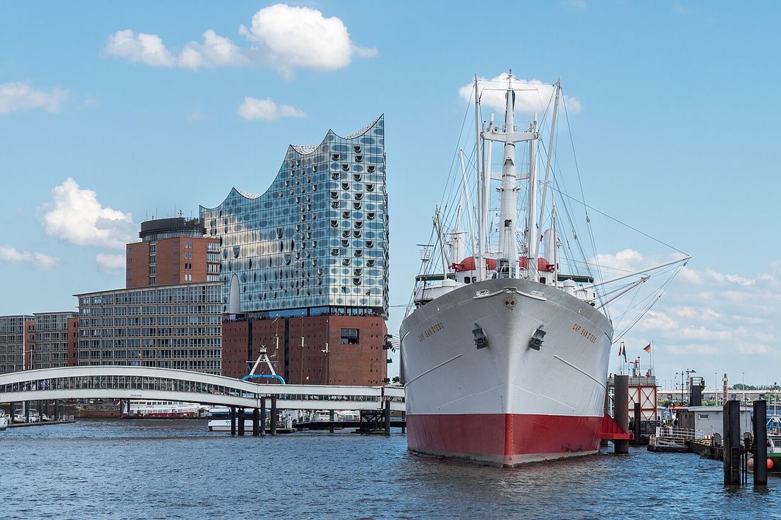 Die Elbphilharmonie in Hamburg