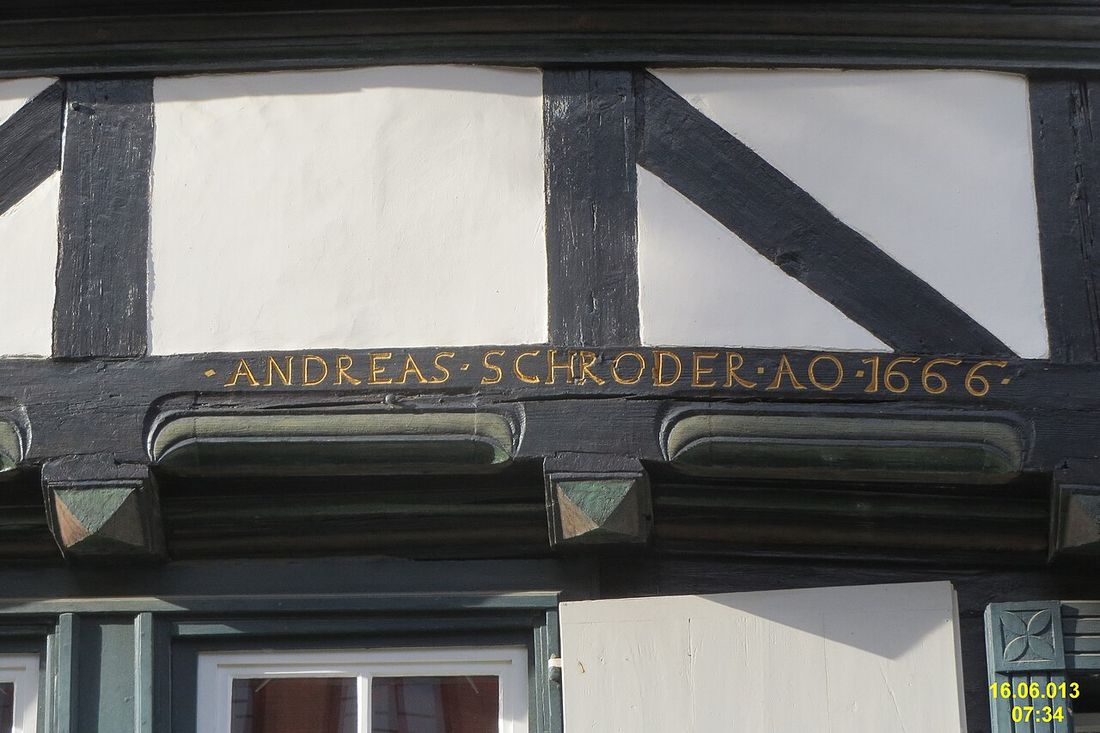 Fachwerkhäuser in Quedlinburg